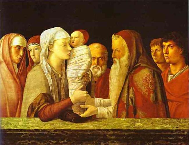 Giovanni Bellini The Presentation in the Temple. Germany oil painting art
